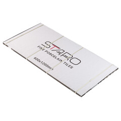 Керамогранит Staro Mystical Charm Bianco Relief Matt серый матовый 1200х600х9 мм (2 шт.=1,44 кв.м) - фото 2