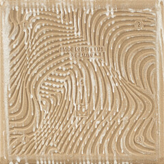 Керамогранит New Trend Design Art light grey 200х200х8 мм (24 шт.= 0,96 кв.м) - фото 4