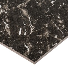 Керамогранит Керамин Найт черный 600х600х9 мм (4 шт.=1,44 кв.м) - фото 5