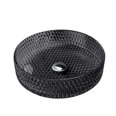 Изображение товара Раковина Abber Glas 40 см накладная черная матовая (AK2301B)