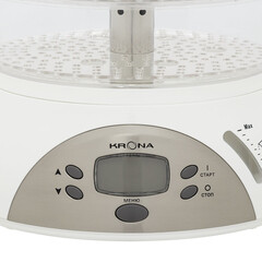 Пароварка электрическая Krona Dampfgarer 900W 900 Вт 12 л - фото 10