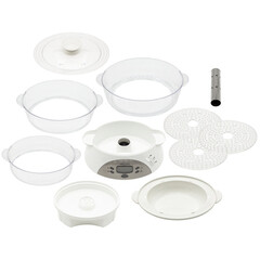 Пароварка электрическая Krona Dampfgarer 900W 900 Вт 12 л - фото 2