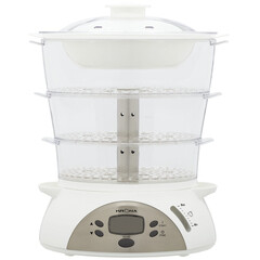 Пароварка электрическая Krona Dampfgarer 900W 900 Вт 12 л