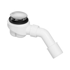 Изображение товара Сифон для душевого поддона Viega Domoplex 6928 с выпуском d40-55 мм с соединением 40/50 мм (126582)