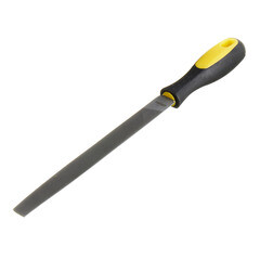 Напильник полукруглый Stayer 200 мм двухкомпонентная рукоятка - фото 1