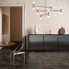 Керамогранит Coliseum Gres Canova dark 596х596х9 мм (3 шт.=1,08 кв.м) - фото 2