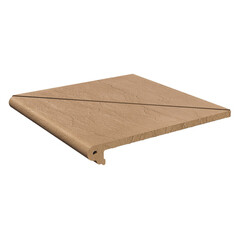 Изображение товара Клинкерная ступень Markaстрой Natural угловая дюна 330х330х14 мм