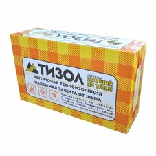 Утеплитель Тизол Фасад 100 50х600х1000 мм 3,6 кв.м