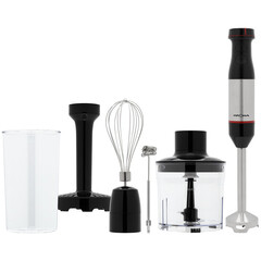 Блендер погружной Krona Stabmixer 5в1 1200 Вт 0,5 л черный/серебристый