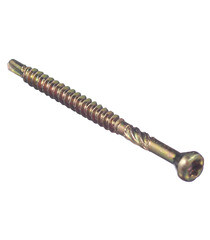 Саморезы для массивной доски 45x3,2 мм желтые (500 шт.) - фото 5