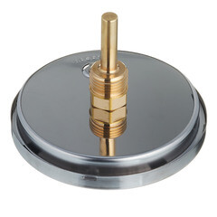 Термометр аксиальный Росма 1/2 НР(ш) d100 мм шток 46х6 мм 120°С (2544) - фото 7