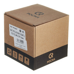 Термометр аксиальный Росма 1/2 НР(ш) d100 мм шток 46х6 мм 120°С (2544) - фото 3