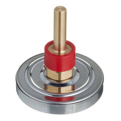 Термометр аксиальный Росма 1/2 НР(ш) d63 мм шток 46х6 мм 120°С (2409) - фото 7