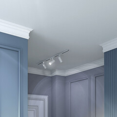 Молдинг из экополимера ударопрочный 50х22х2000 мм под покраску Bello Deco XPS M 23 белый - фото 2