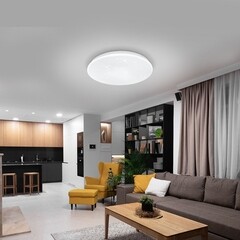 Светильник светодиодный IN HOME Deco 4000К 36 Вт 10 кв.м белый IP40 (4690612025100) - фото 3