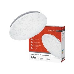 Светильник светодиодный IN HOME Deco 4000К 36 Вт 10 кв.м белый IP40 (4690612025049) - фото 4