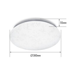 Светильник светодиодный IN HOME Deco 4000К 36 Вт 10 кв.м белый IP40 (4690612025049) - фото 2