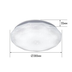 Светильник светодиодный IN HOME Deco 4000К 48 Вт 13 кв.м белый IP40 (4690612038674) - фото 2