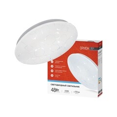 Светильник светодиодный IN HOME Deco 6500К 48 Вт 13 кв.м белый IP40 (4690612038629) - фото 5