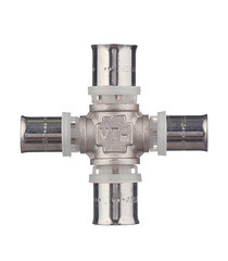 Крестовина VALTEC (VTm.241.N.201620) 20(пресс) х 16(пресс) х 20(пресс) х 16(пресс) - фото 3