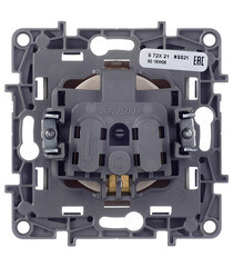 Розетка Legrand Etika встраиваемая слоновая кость (672321) - фото 3