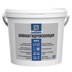 Гидроизоляция цементная Bitumast для швов и трещин 5 кг - фото 1