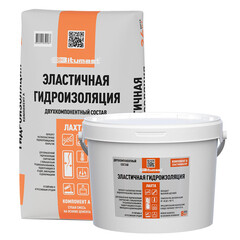 Гидроизоляция цементно-полимерная Bitumast эластичная 24 кг+8 л - фото 1