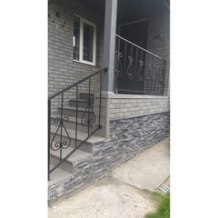 Искусственный камень Балтфасад Морион черно-серый (15 шт.=0,5 кв.м) - фото 6