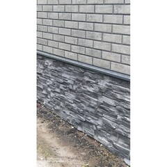 Искусственный камень Балтфасад Морион черно-серый (15 шт.=0,5 кв.м) - фото 4