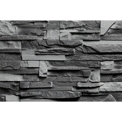 Искусственный камень Балтфасад Морион черно-серый (15 шт.=0,5 кв.м) - фото 1