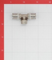 Тройник VALTEC (VTm.232.N.200420) 20(пресс) х 1/2 ВР(г) х 20(пресс) - фото 5