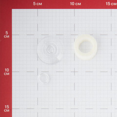 Термошайба для поликарбоната d38 прозрачная (25 шт.) универсальная - фото 2