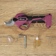 Секатор для деревьев и кустарников аккумуляторный КМ АТОМ 18 В без АКБ и ЗУ (CPS-182BL) - фото 16