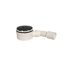 Сифон для душевого поддона McAlpine 1 1/2х40/50 мм проточный слив d90 мм с выпуском d110 мм с соединением 40/50 мм (HC2730LMB-NRV)