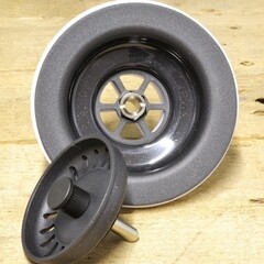 Выпуск для мойки McAlpine 3 1/2 с переливом черный матовый (OF2-113S-MLB) - фото 3