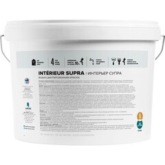 Краска интерьерная Pragmatic Interieur Supra база А белая 9 л - фото 2