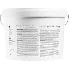 Краска интерьерная Pragmatic Elegance Satin 7 база А белая 9 л - фото 2
