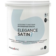 Изображение товара Краска интерьерная Pragmatic Elegance Satin 7 база А белая 2,25 л