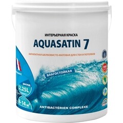 Изображение товара Краска интерьерная Pragmatic Aquasatin 7 база А белая 2,25 л