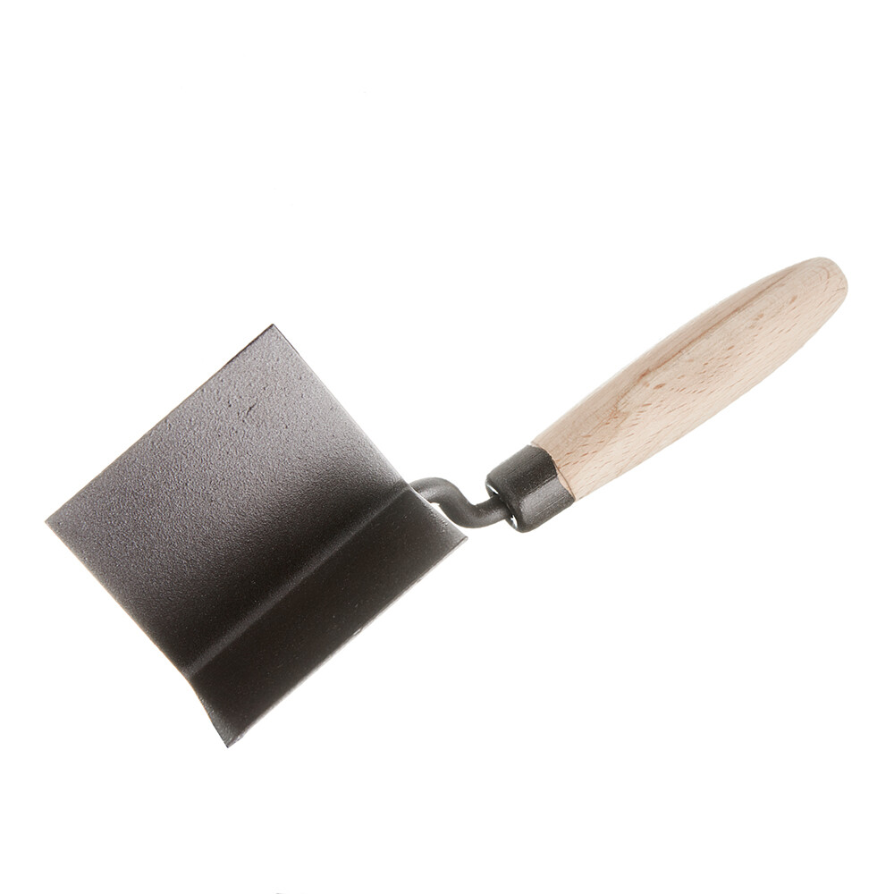 Изображение товара Кельма угловая Сибртех 80х60х60 мм с деревянной ручкой для внешних углов Изображение товара Кельма угловая Сибртех 80х60х60 мм с деревянной ручкой для внешних углов