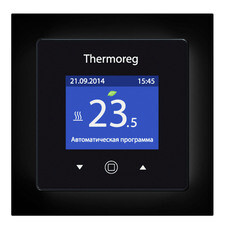 Терморегулятор программируемый для теплого пола Thermoreg TI-970 черный