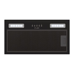 Кухонная вытяжка встраиваемая Lex Hyper 600 Light BBL 60 см черная - фото 7