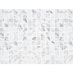 Изображение товара Мозаика Lavelly Smalta мрамор белый стеклянная 467х311х4,5 мм матовая