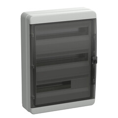 Щит распределительный навесной IEK Tekfor КМПн-54 пластиковый IP65 560х408х153 мм 54 модуля прозрачная дверь - фото 1