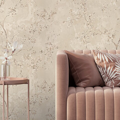 Обои компакт-винил на флизелиновой основе Ateliero Scarlett 588465 (1,06х10,05 м) - фото 2