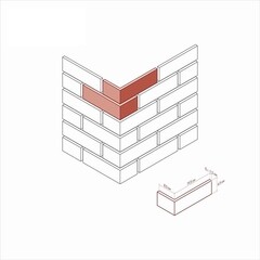 Искусственный камень угловой White Hills Торн Брик серый (34 шт.=2,62 пог.м) - фото 2