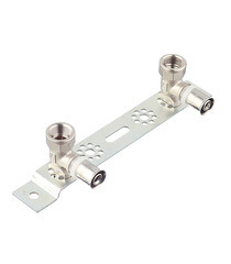 Изображение товара Планка монтажная VALTEC (VTm.224.N.001604) с двумя водорозетками 16(пресс) х 1/2 ВР(г)