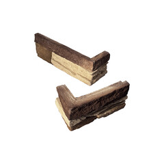 Искусственный камень угловой White Hills Норд Ридж светло-песочный (11 шт.=1,1 пог.м) - фото 5