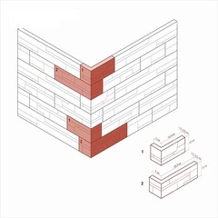 Искусственный камень угловой White Hills Фьорд Лэнд темно-коричневый (18 шт. = 1,8 пог.м) - фото 2