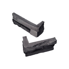 Искусственный камень угловой White Hills Фьорд Лэнд черно-серый (18 шт. = 1,8 пог.м) - фото 3